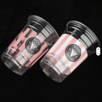 Vaso Transparente Plano - PET Reciclable