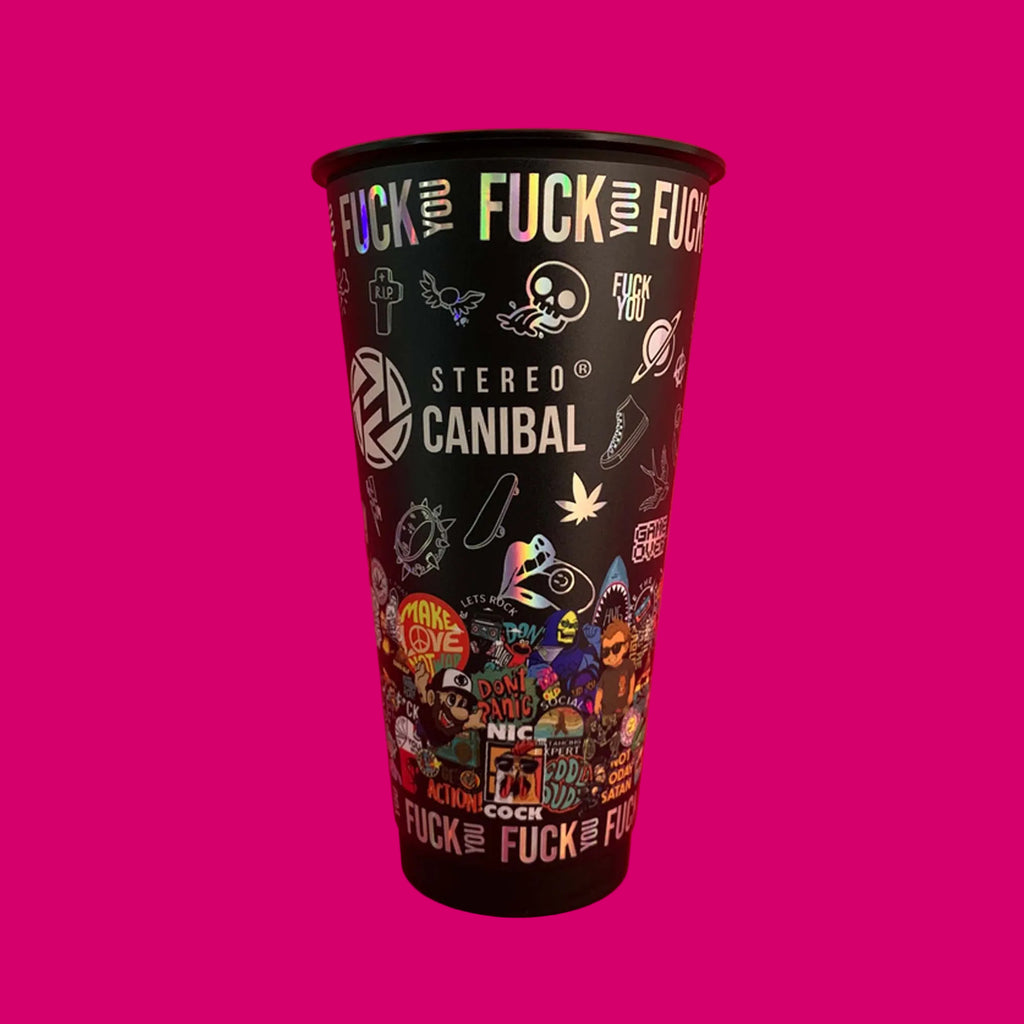 Vaso Plástico Reutilizable -  Wrap Around